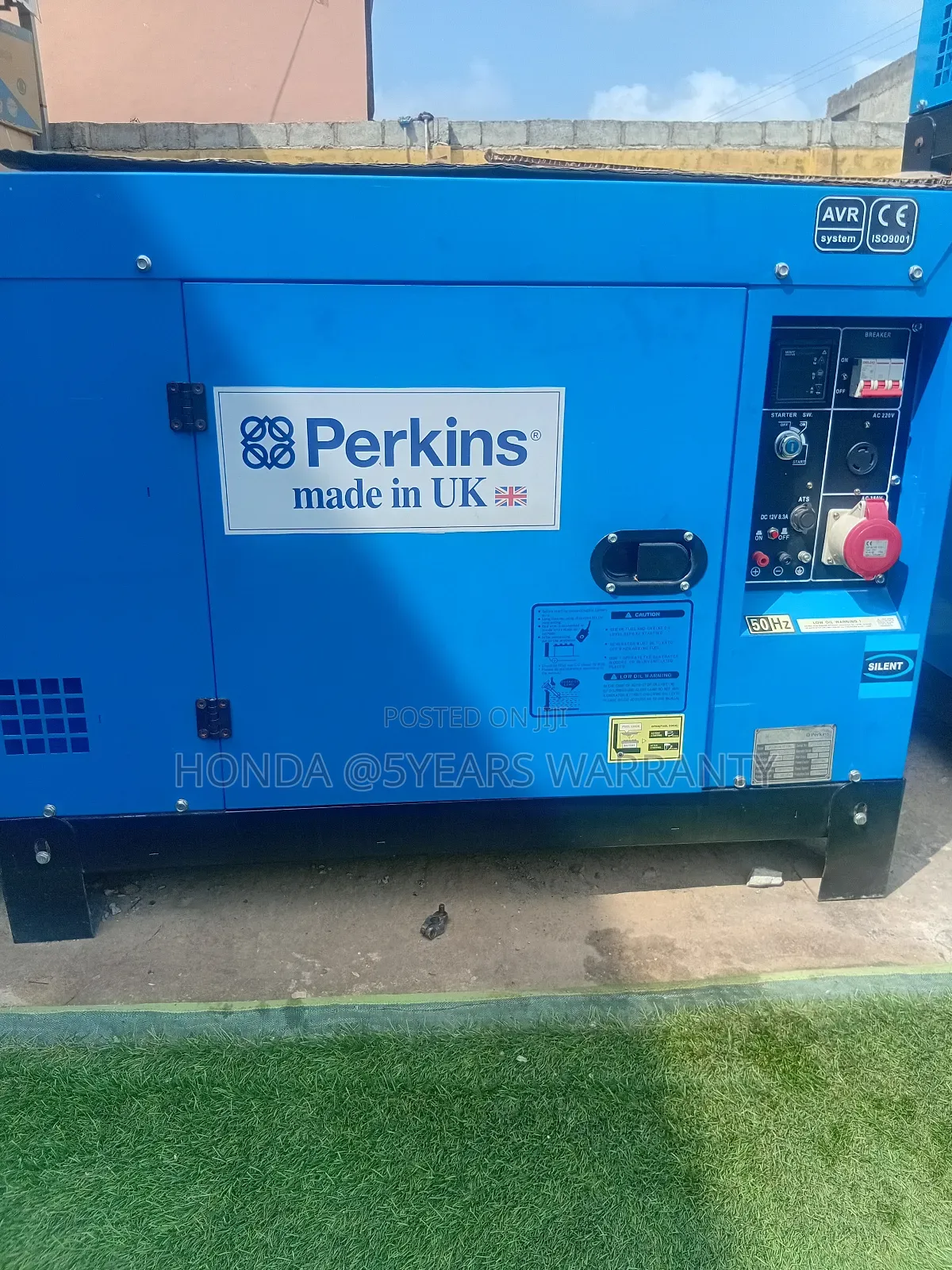 Reliable Perkins 22kva Diesel Power Generator