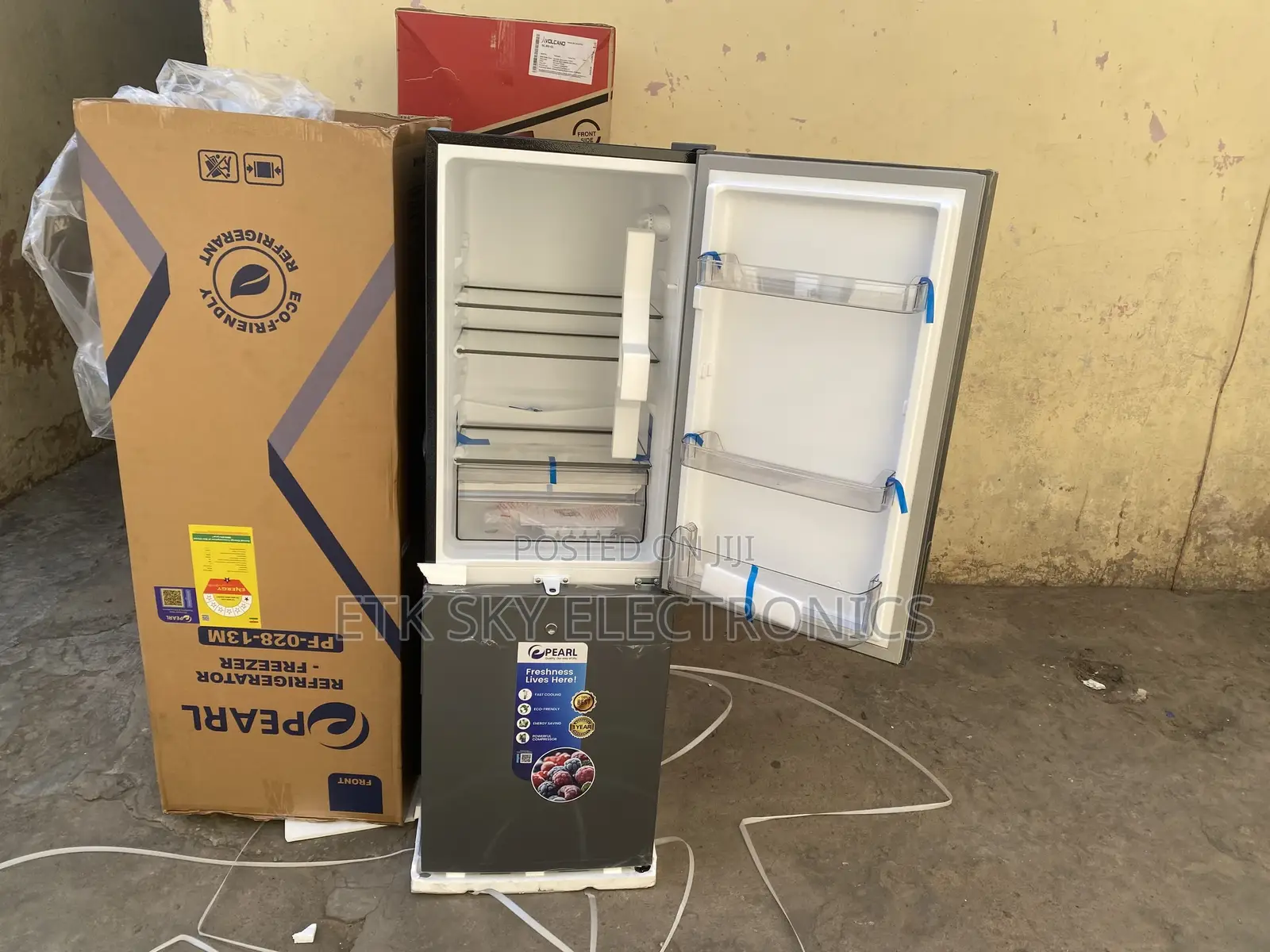 Pearl Pf-028-13m 157liters Double Door Fridge