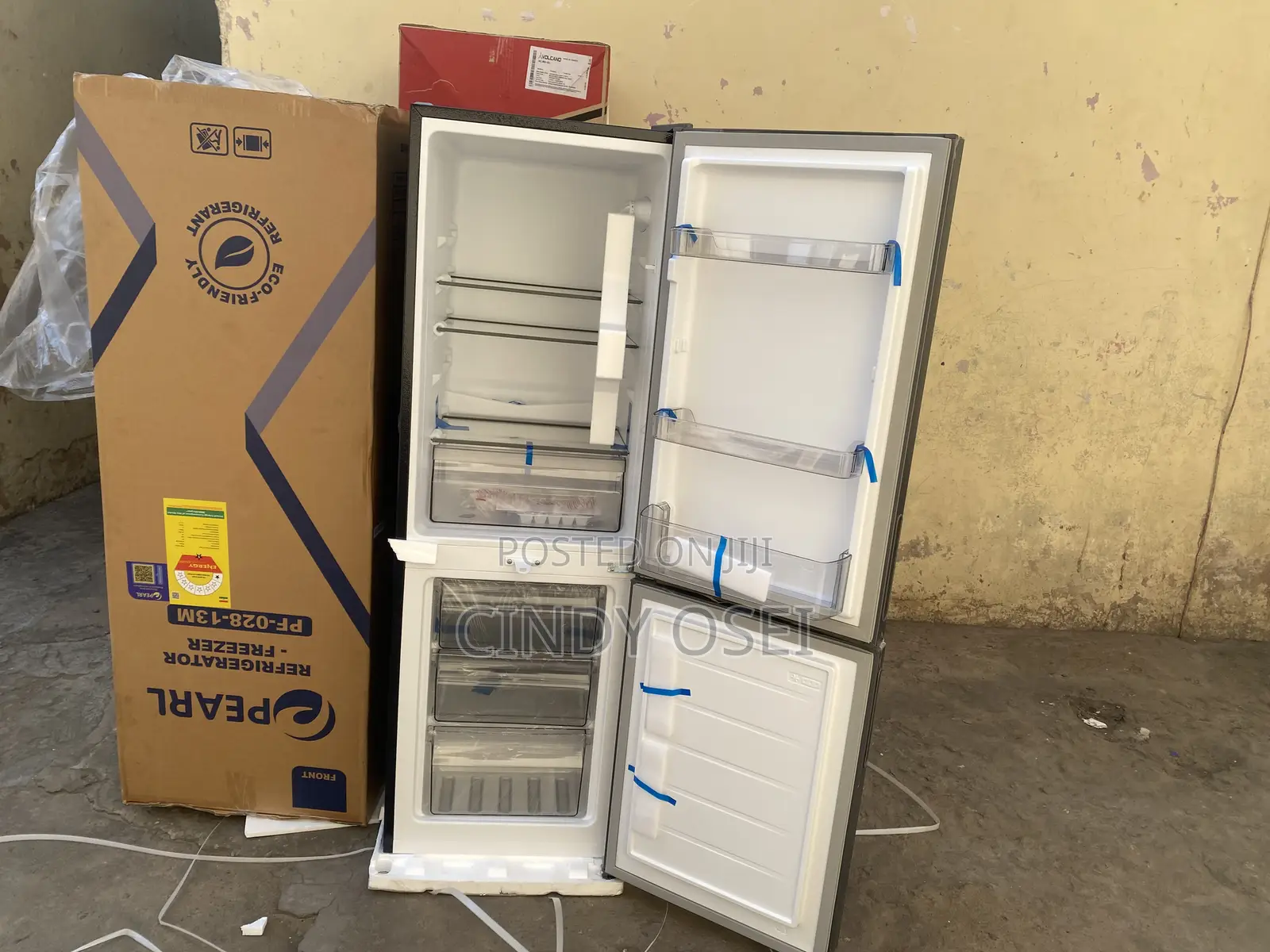 Pearl 157liters Bottom Freezer Fridge Pf-028-13m