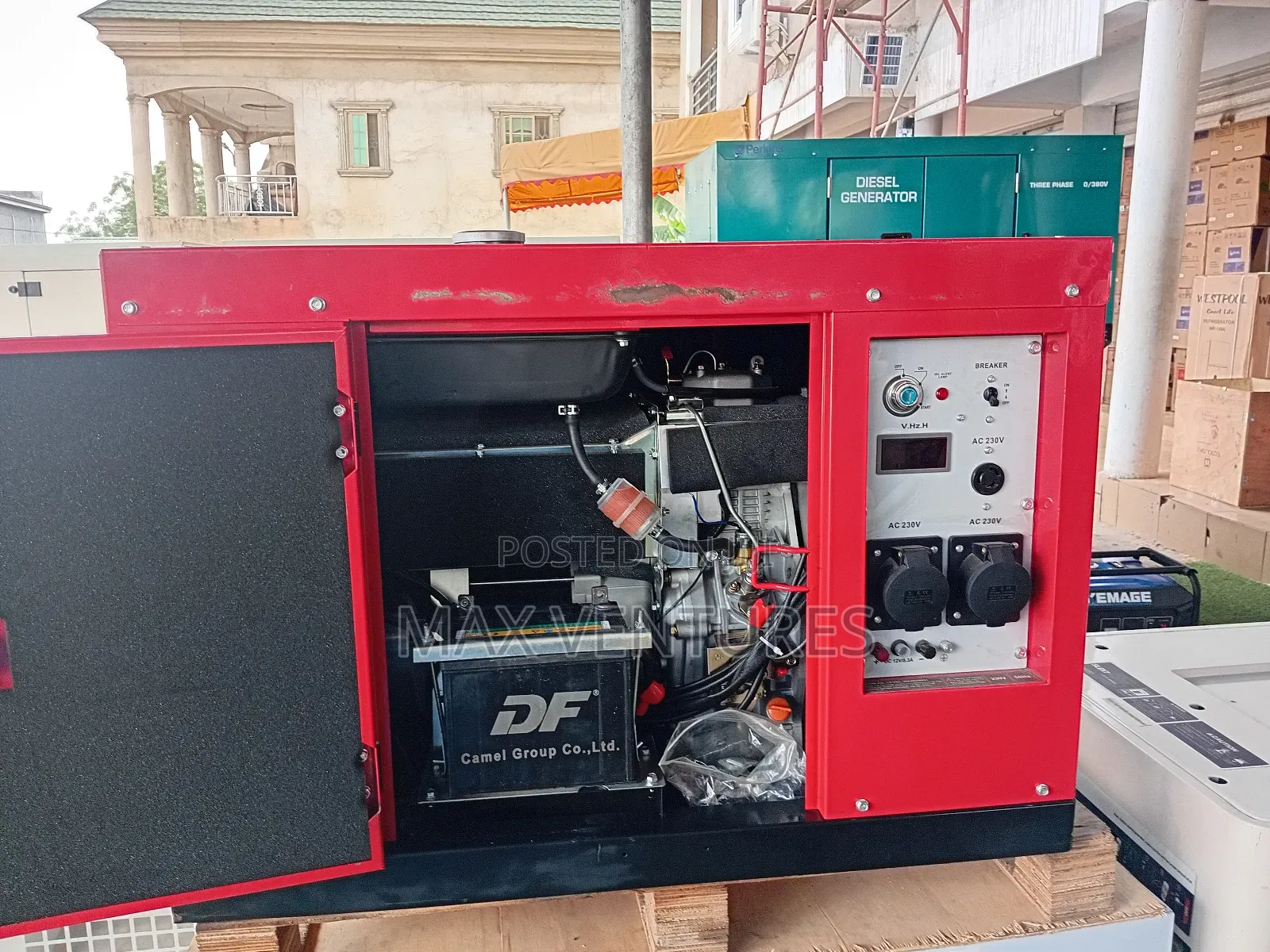 Fuel-Efficient Power 15kva Honda Generator