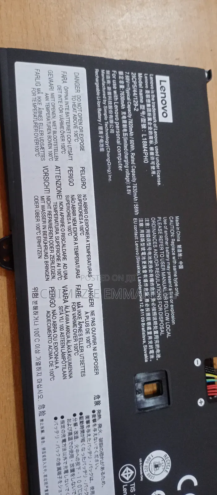 Lenovo Battery L18c4pho