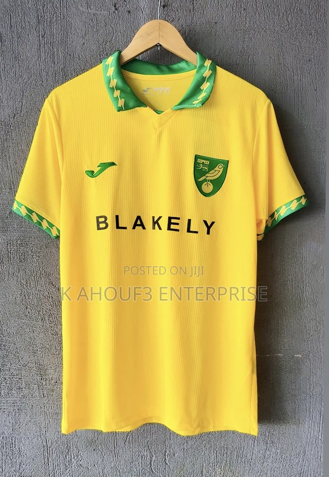 Norwich City Home Jersey for 2025/26 Season