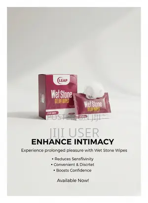 Wet Stone Delay Wipes for Men, Last Up to 2 Hours With Your Partner.