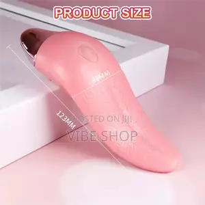 Premium Tongue Licker Vibrator – Realistic Clitoral Oral Licking Toy