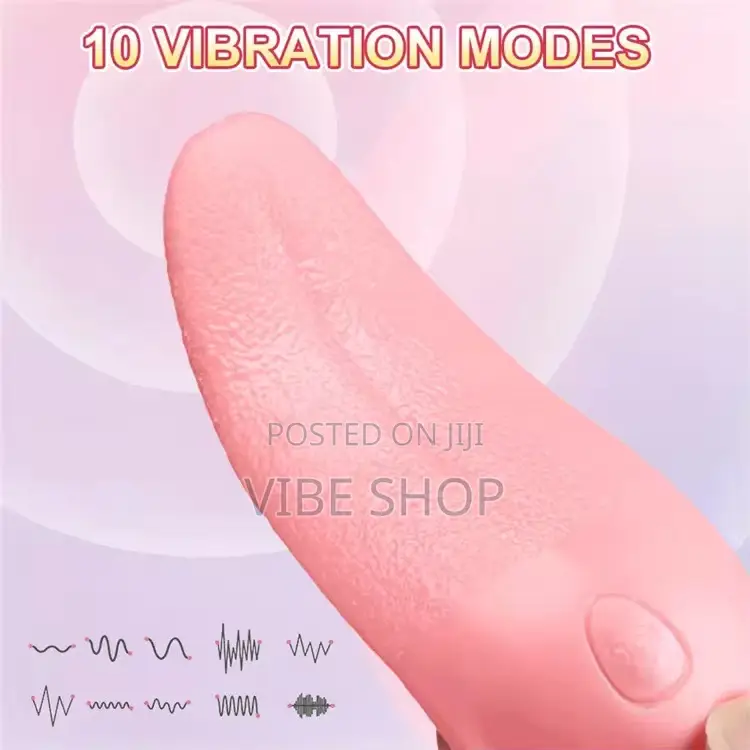 Premium Tongue Licker Vibrator – Realistic Clitoral Oral Licking Toy