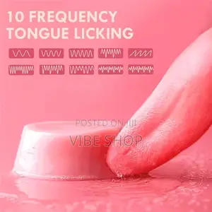 Premium Tongue Licker Vibrator – Realistic Clitoral Oral Licking Toy