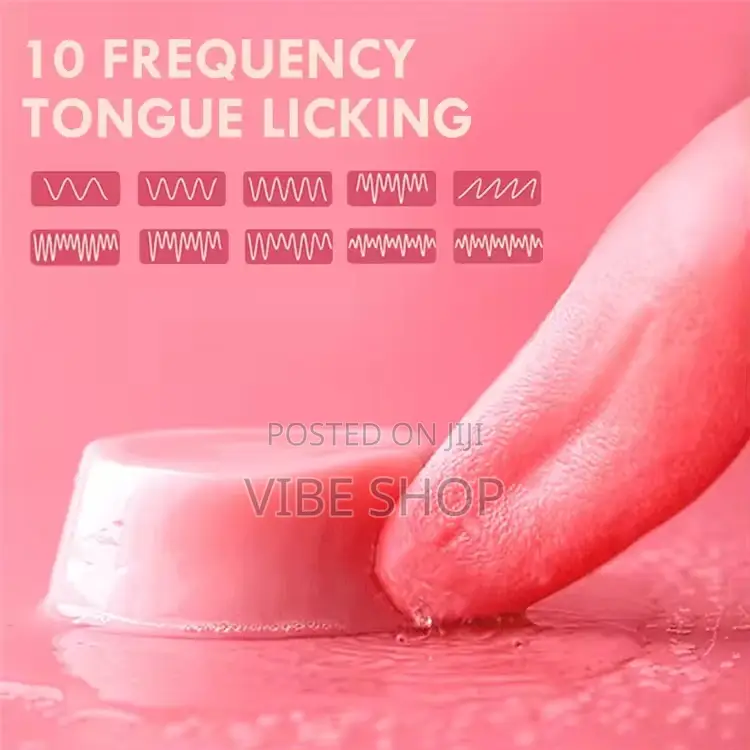 Premium Tongue Licker Vibrator – Realistic Clitoral Oral Licking Toy