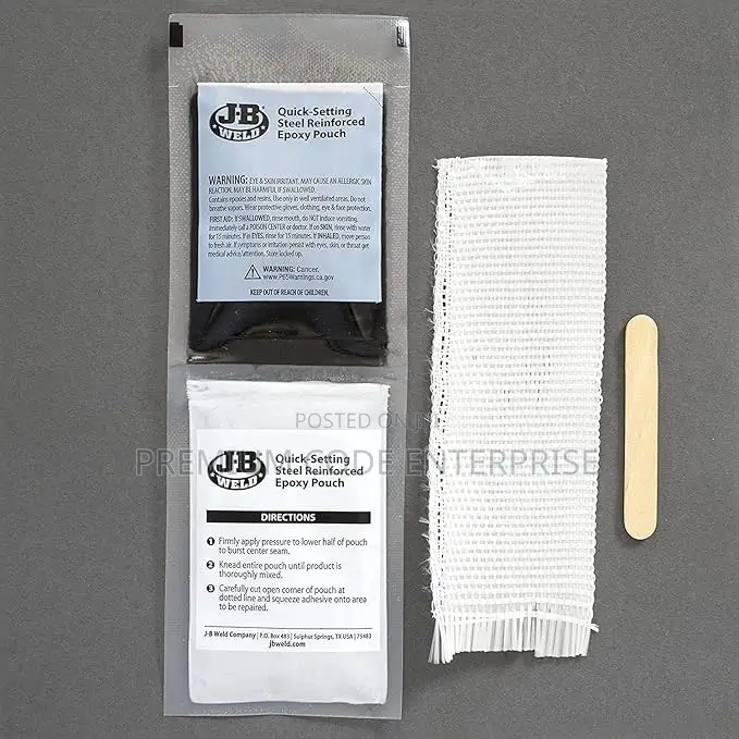 Radiatorweld Plastic Tank Radiator Repair Kit – Epoxy Reinforced Fix