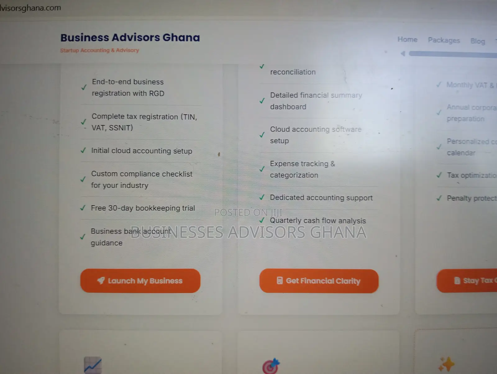 Business Advisors And Accounting Services