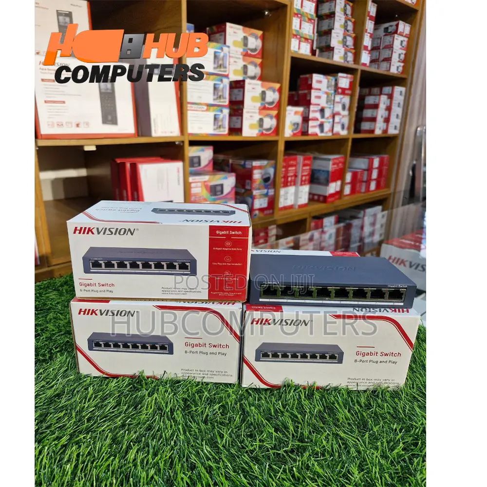 Hikvision (Ds-3e0508-0) 8 Port Gigabit Switch