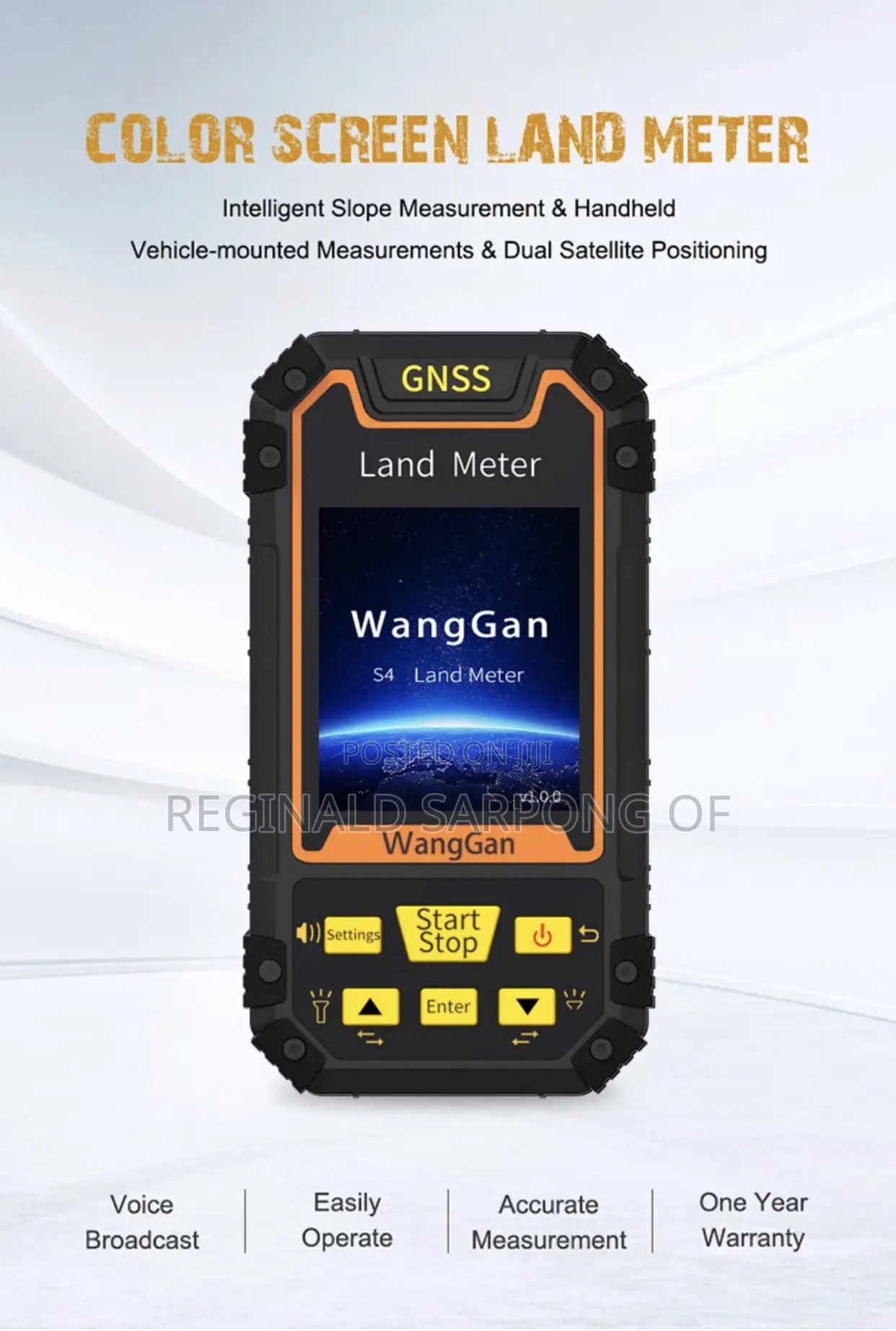 Wang Gen S4 Surveyor GPS High Accuracy Land Meter