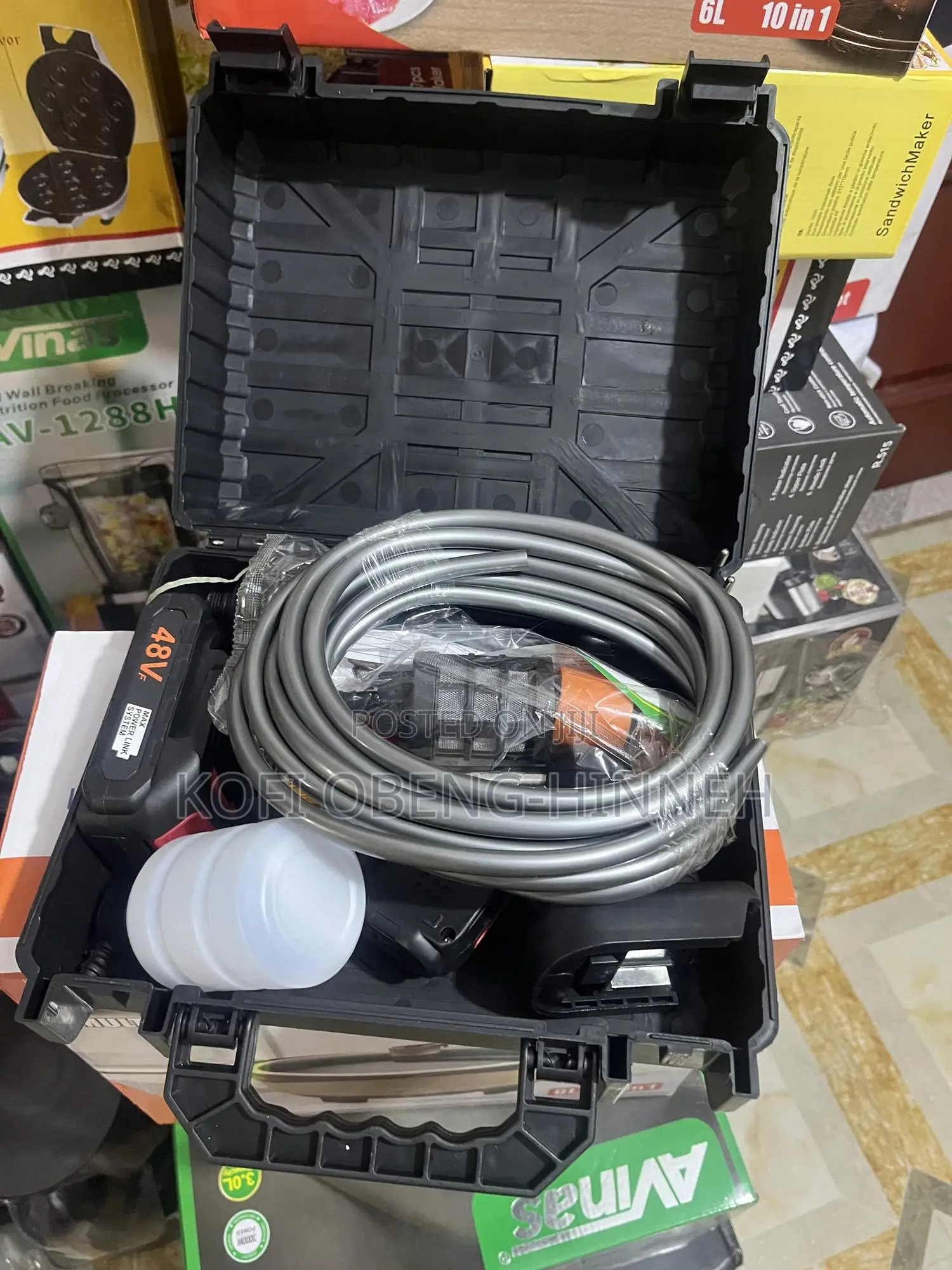 Cordless Pressure Washer Full Kit
