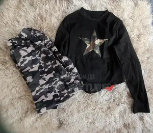 Two Piece 10-12y Cargo Pants Set
