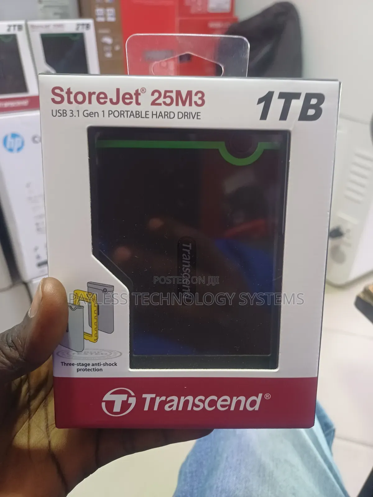 Transcend 1tb 3.1 Usb Hard Drives