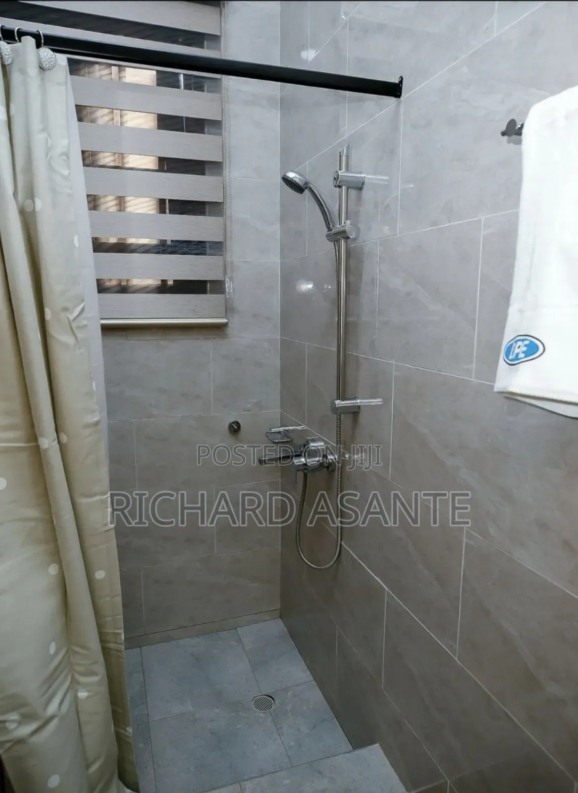 2 BDRM Vacation Apartment With Water Heater Kitchen at Kumasi Suame