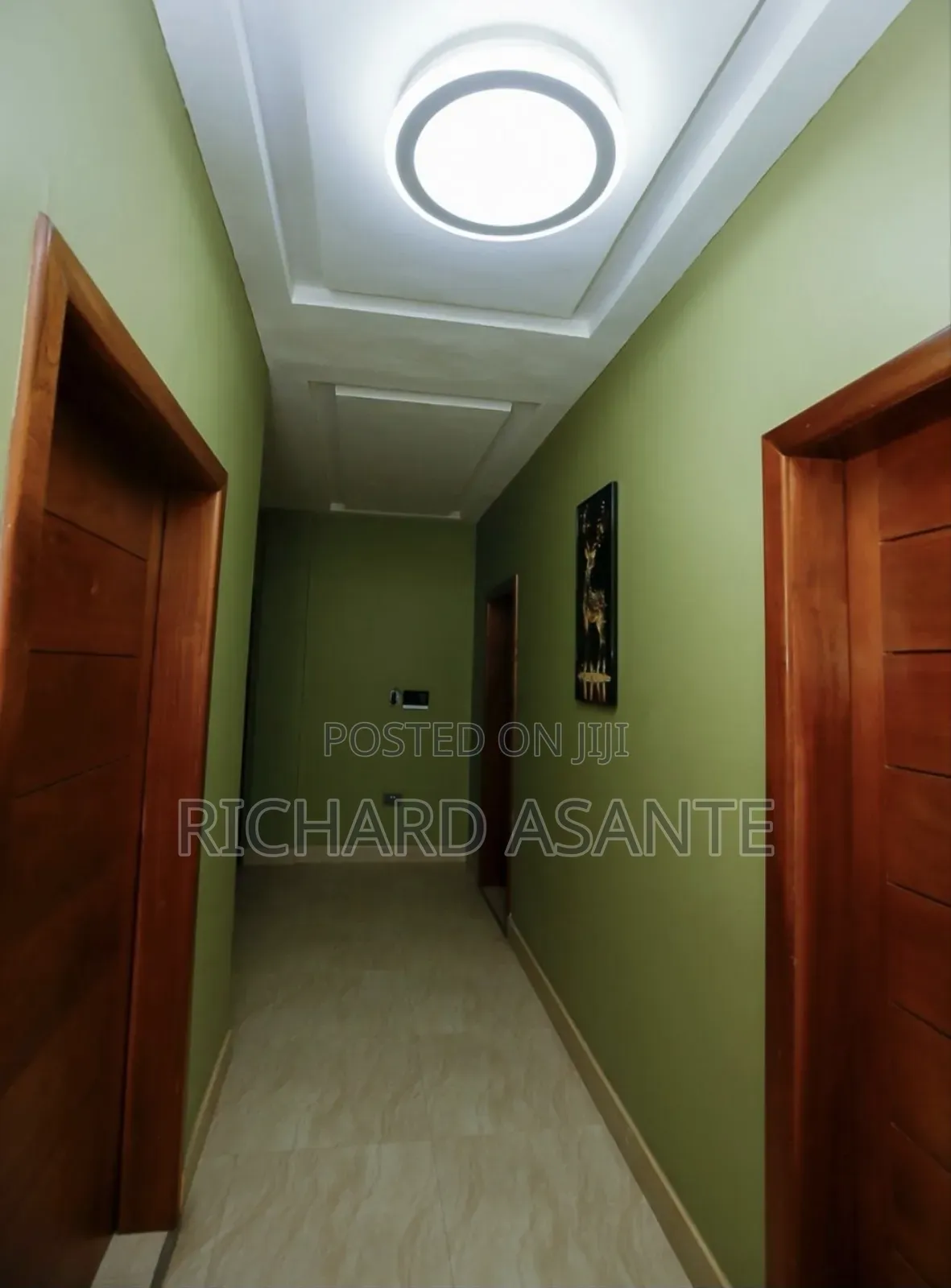 2 BDRM Vacation Apartment With Water Heater Kitchen at Kumasi Suame