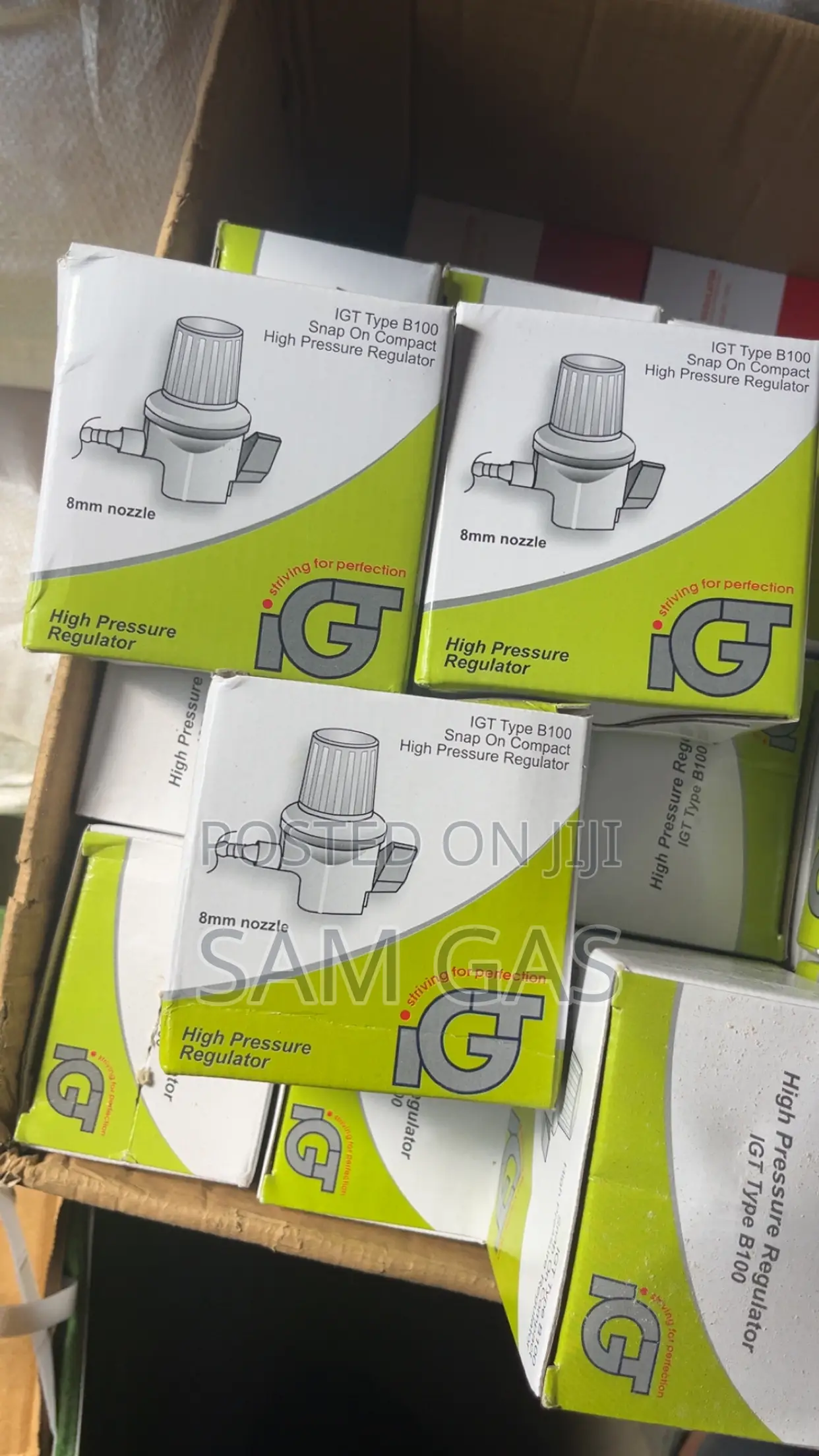 Gas High Pressure Regulators ( Igt )