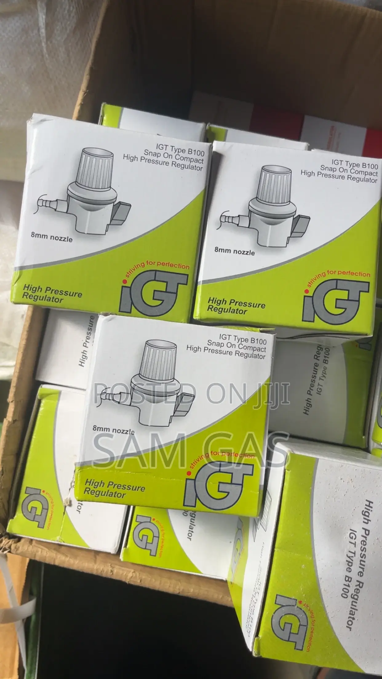 Gas High Pressure Regulators ( Igt )