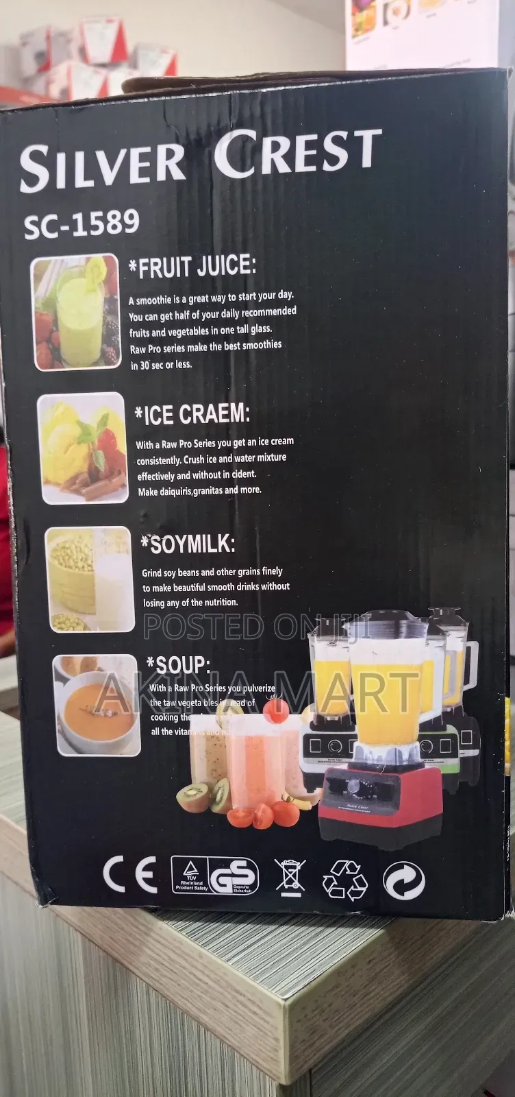 Silver Crest Blender