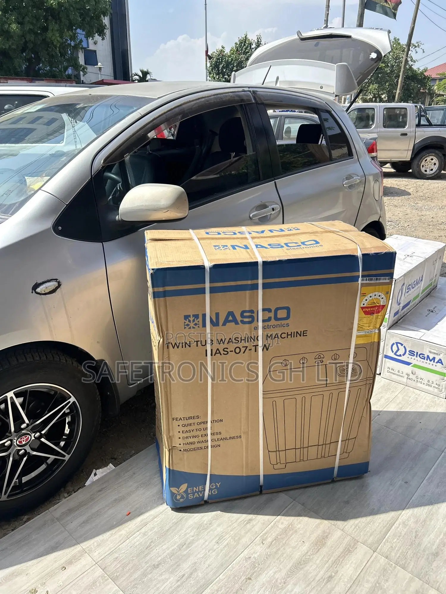 Durable Smart 7kg Top Load Semiautomatic Nasco Washer