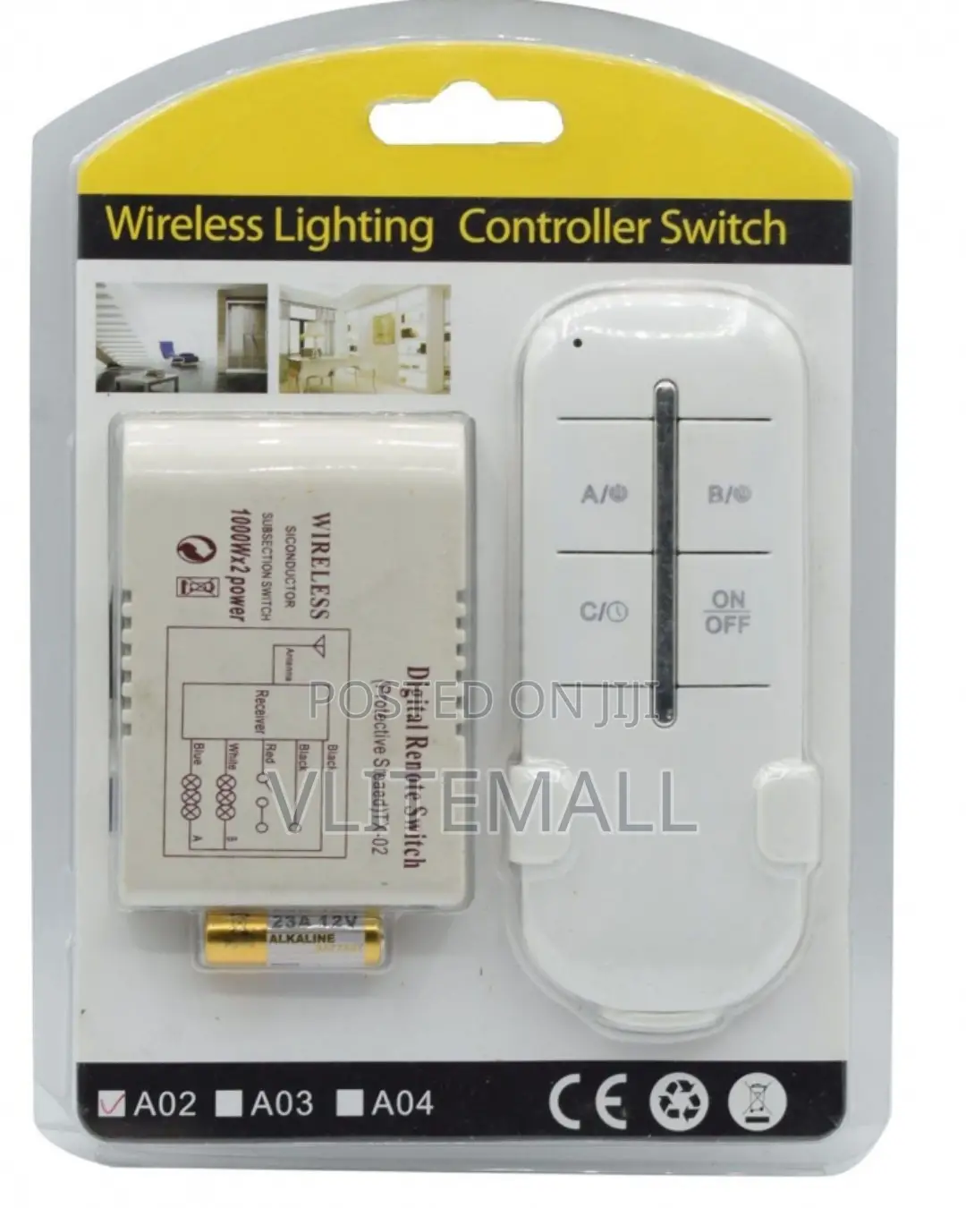 Wireless Light Control Switch