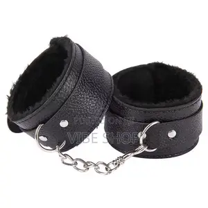 Premium Soft Leather Wrist Ankle Cuffs Set