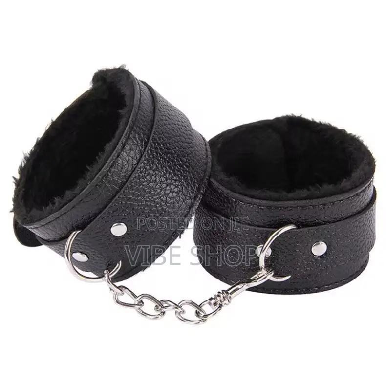Premium Soft Leather Wrist Ankle Cuffs Set