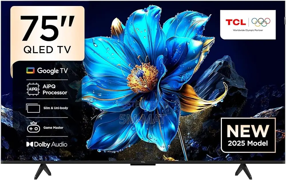 Smart Tv TCL 75p7k Qled 75" Uhd Google Tv - 190cm