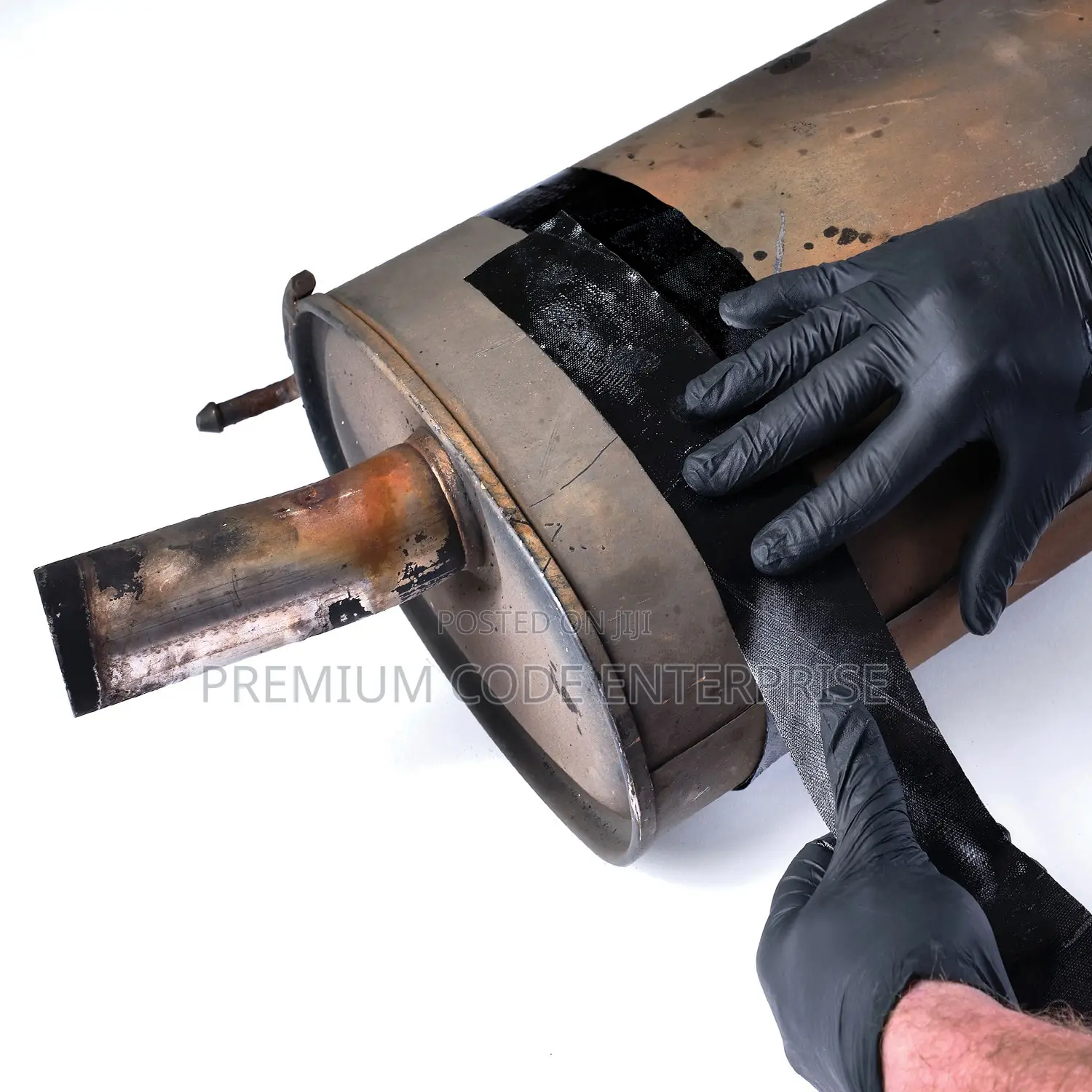 Tiger Patch for Exhaust Pipes – Heat-Activated Repair Wrap 5cm× 91cm