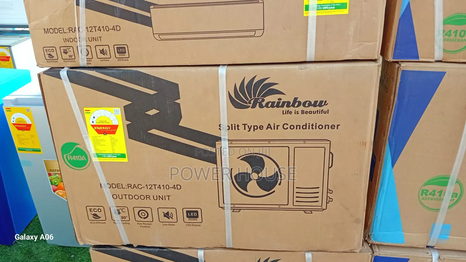 Strong Cooling Performance From Rainbow Split Air Conditioner