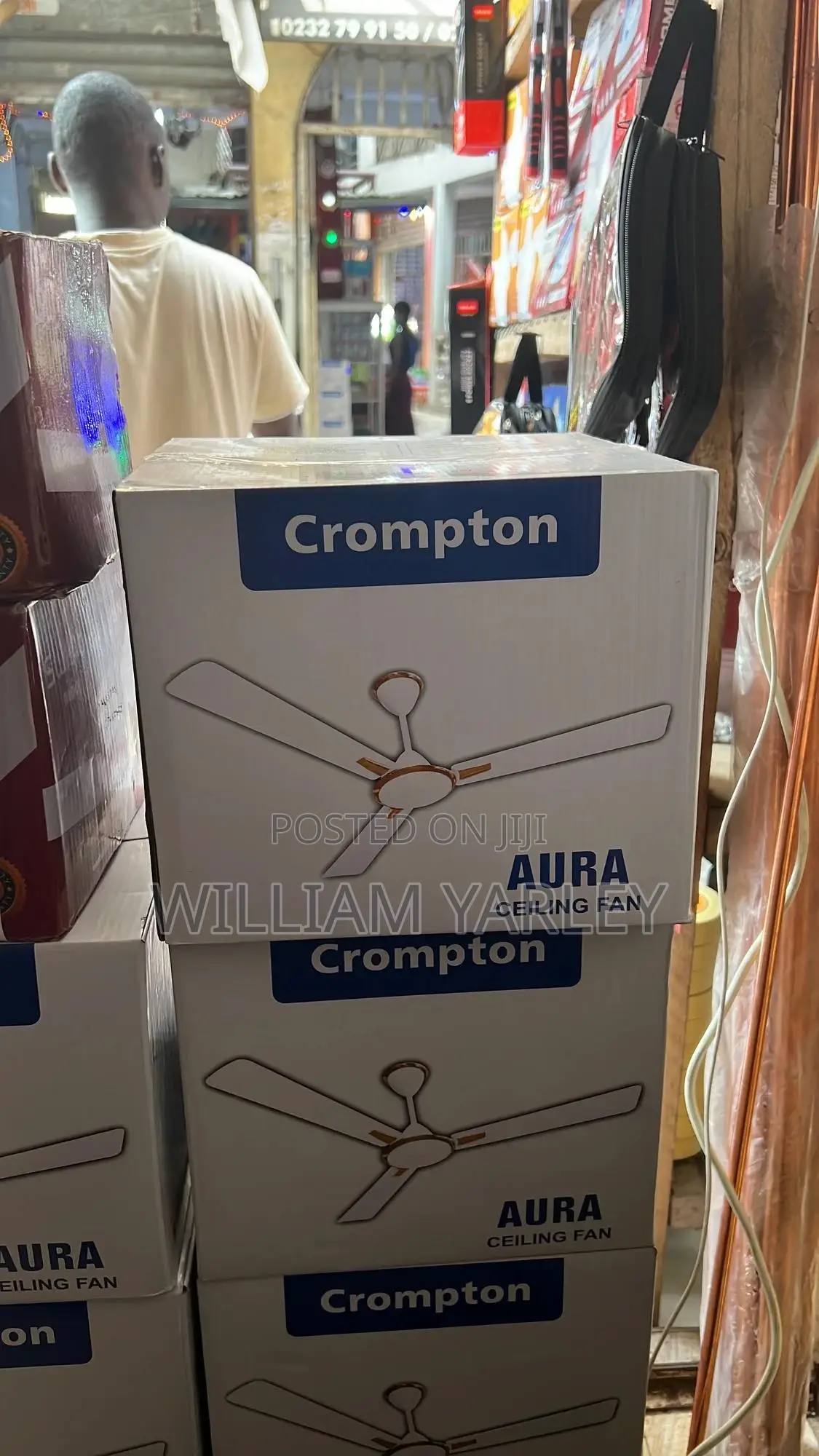 Crompton Long Blade Fan