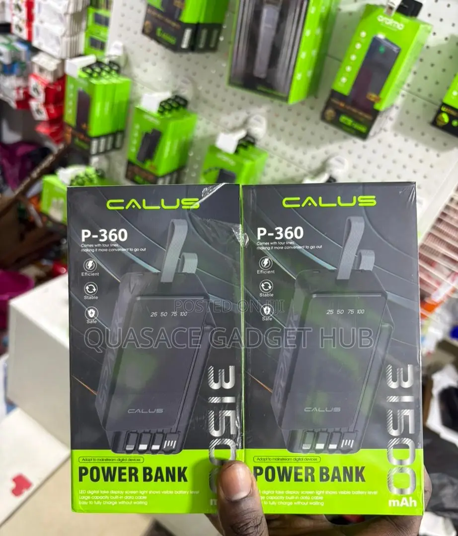 Original Calus Power Banks Available