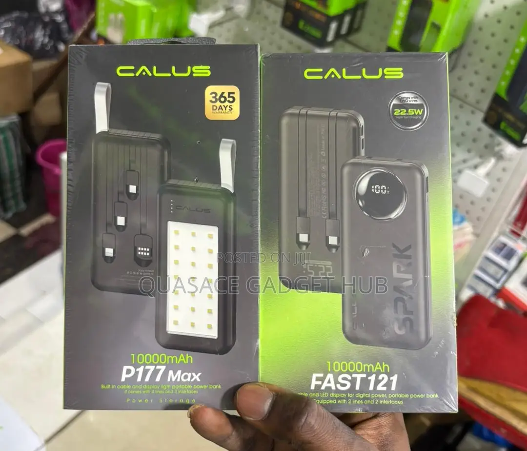 Original Calus Power Banks Available