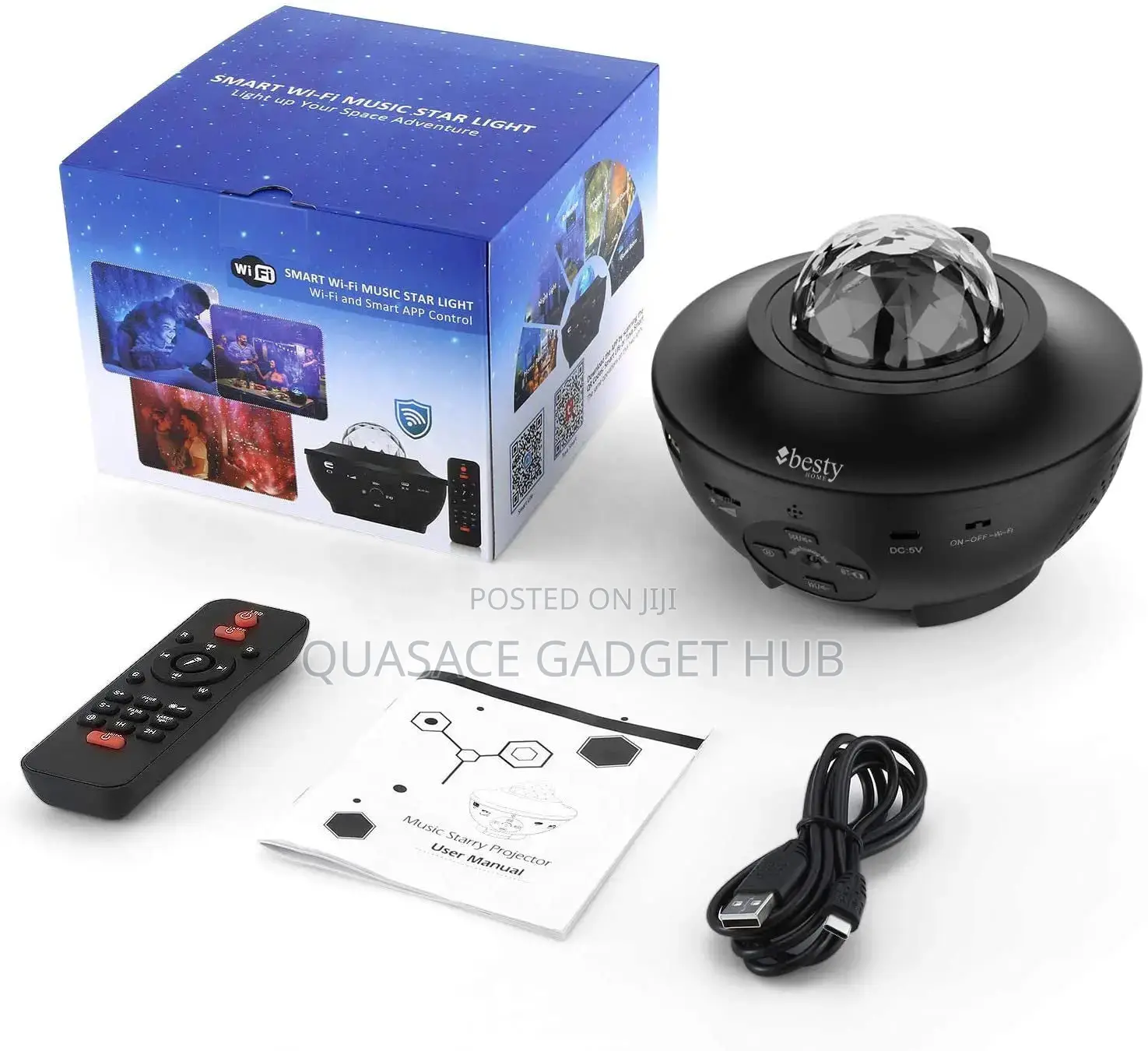 Starry Projector Lights With Speaker