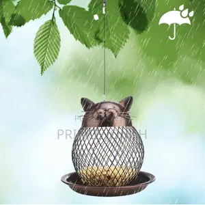 Bird Feeders Hanging Squirrel Proof Hanging Bird Feeder Cat Shape