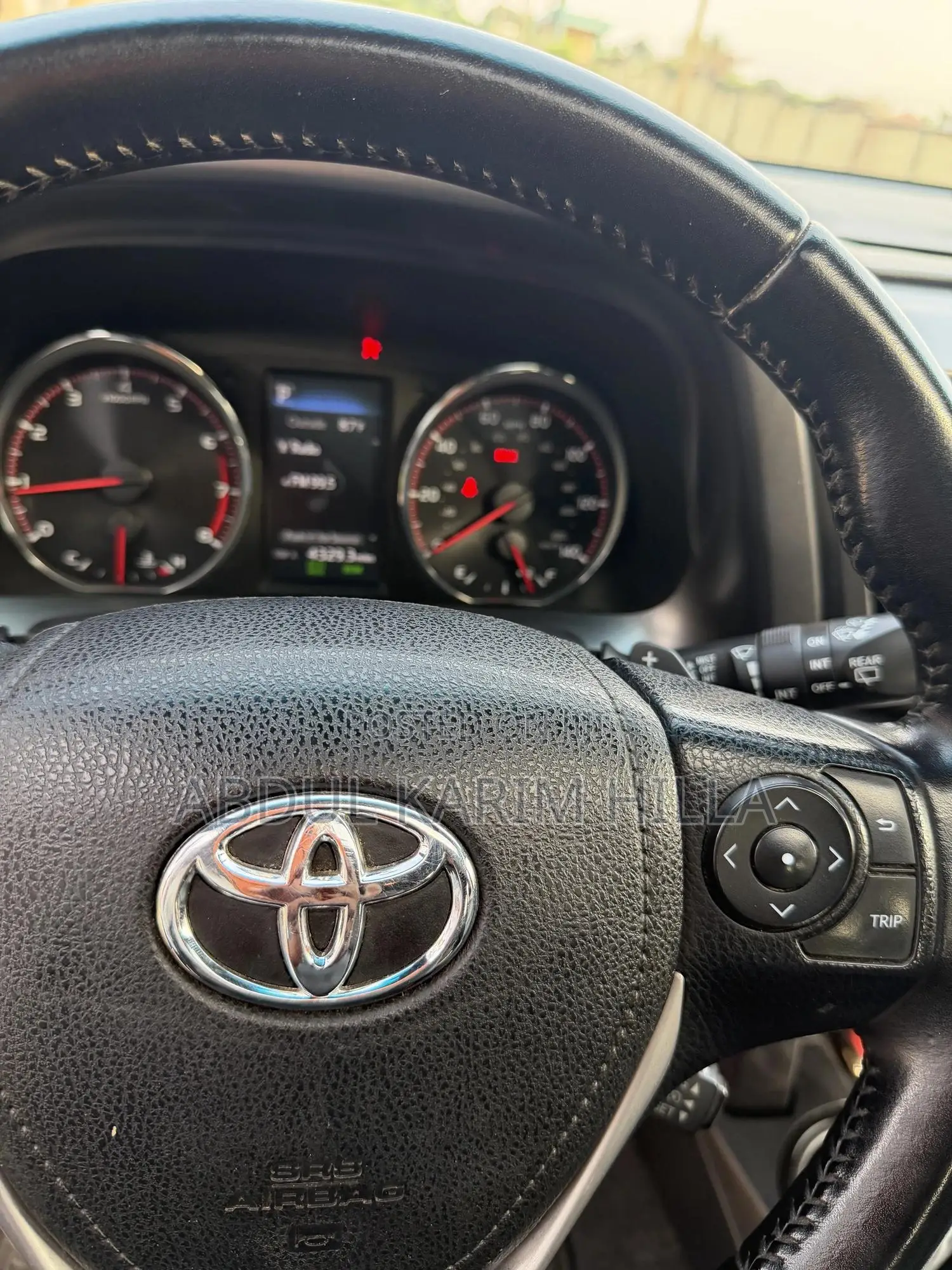 Toyota RAV4 SE AWD (2.5L 4cyl 6A) 2017 Red