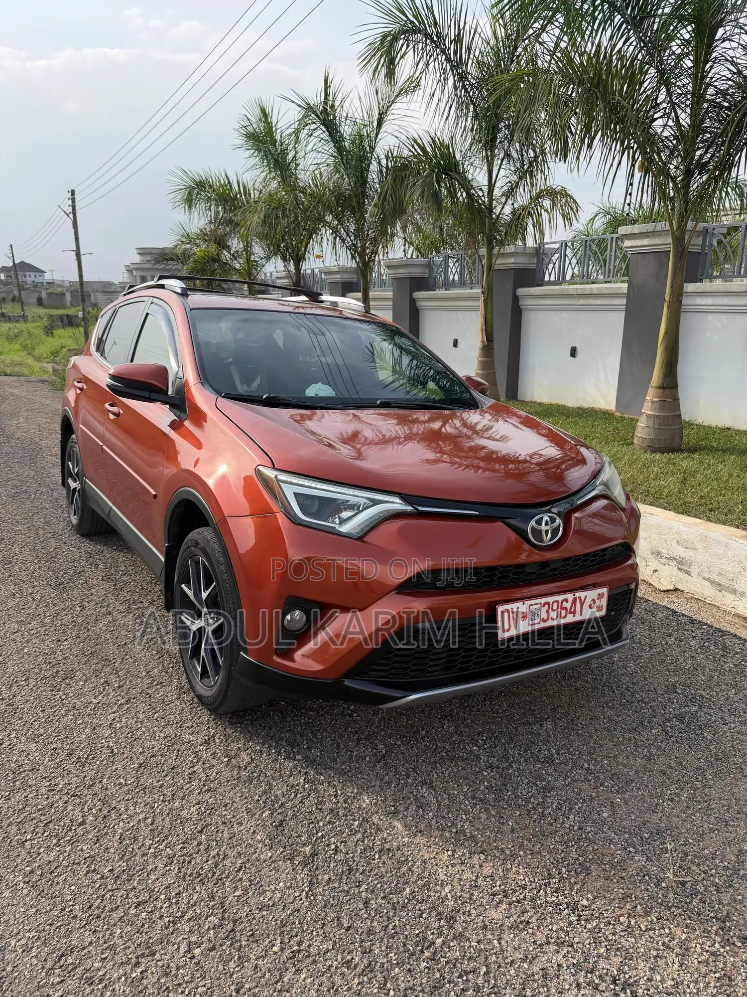 Toyota RAV4 SE AWD (2.5L 4cyl 6A) 2017 Red