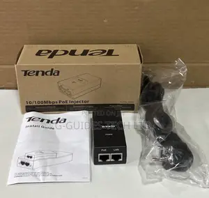 48v Poe Adapter, Tenda 10/100mbps 48v Poe Injector