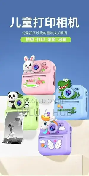 Kids Camera With Instant Printer