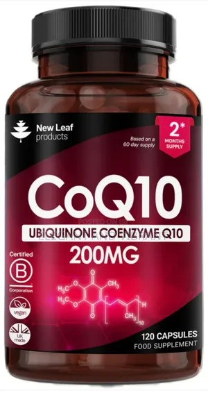 Coq10 Ubiquinone Coenzyme Q10 Capsules