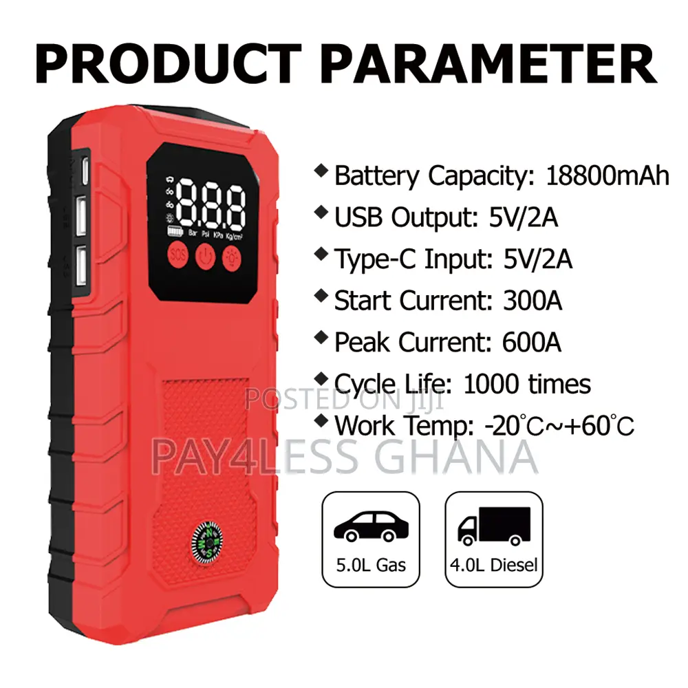 Car Battery Jump Starter