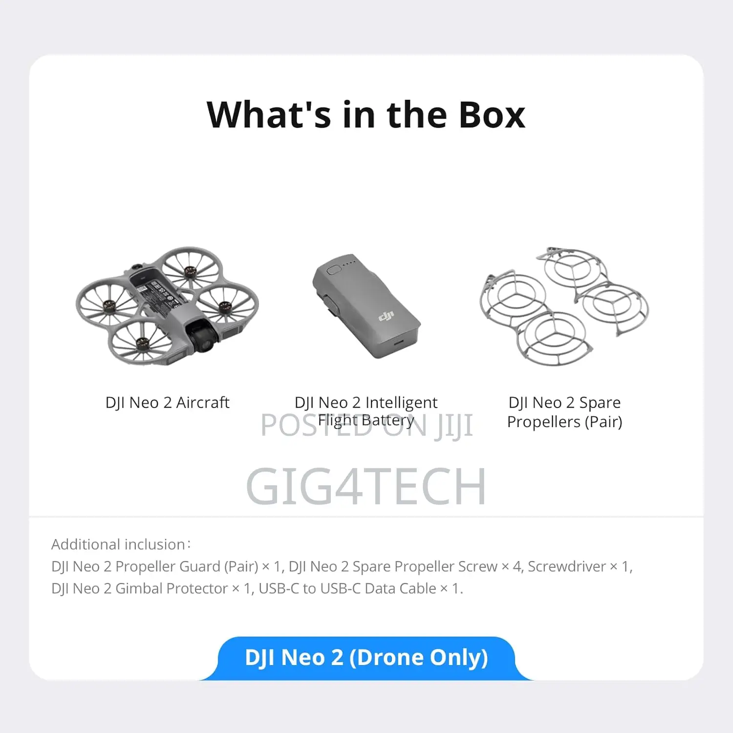 Dji Neo 2 (Drone Only)
