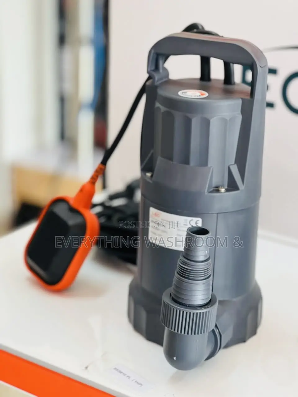 Submersible Waste Pump_plastic Submersible Sewage Pump 1.3hp Leo