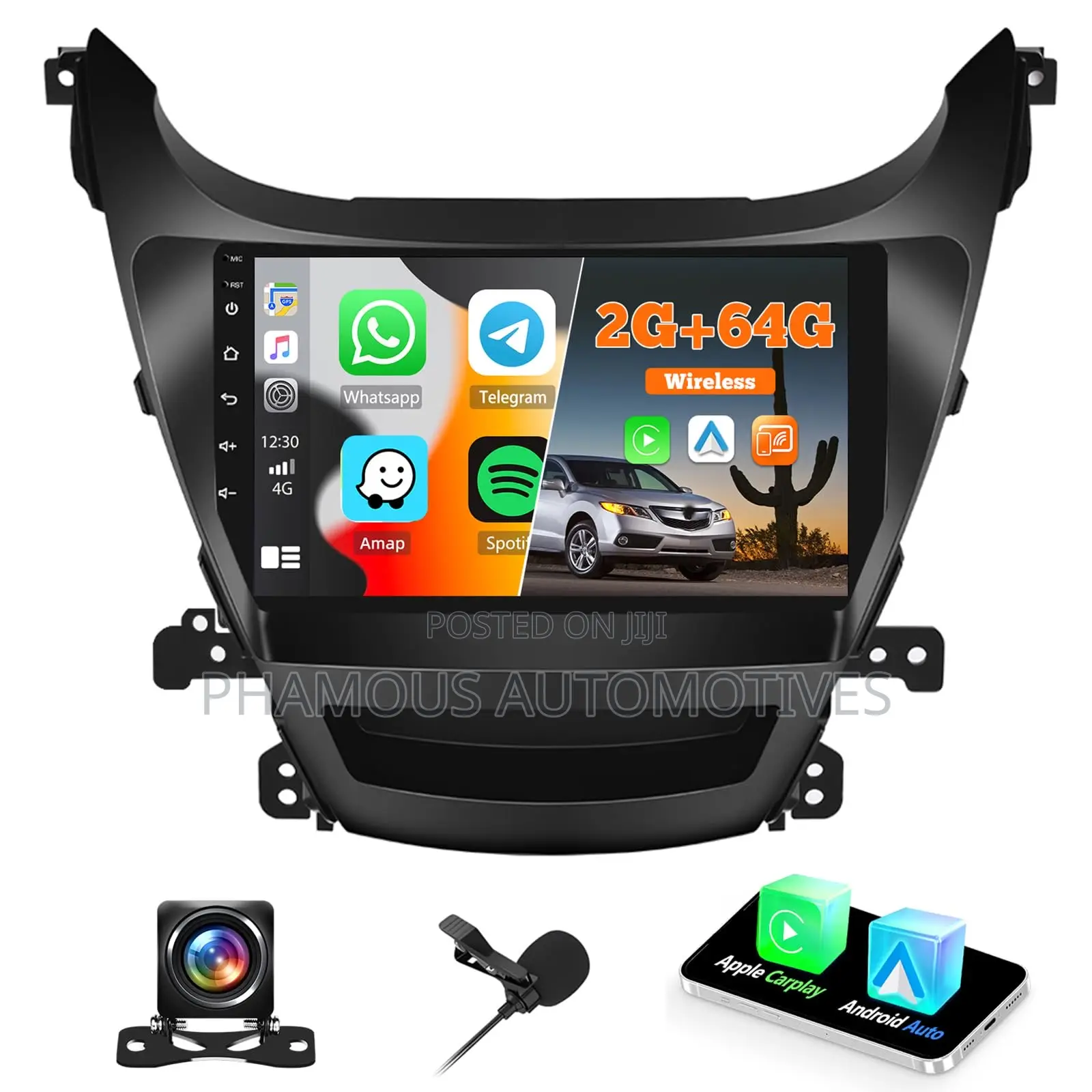 Hyundai Elentra 2012-2015 Android Car Stereo