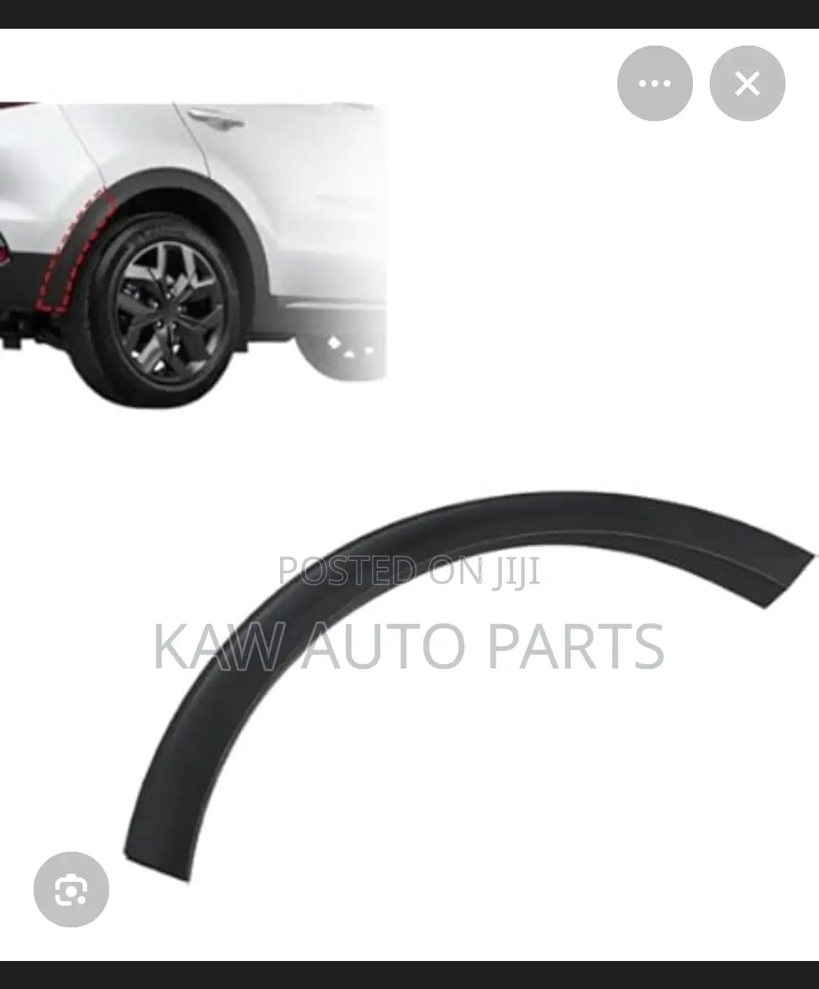 2022,2023,2024, Rear Arc Fender  Moulding Or Flare For Kia Sportage