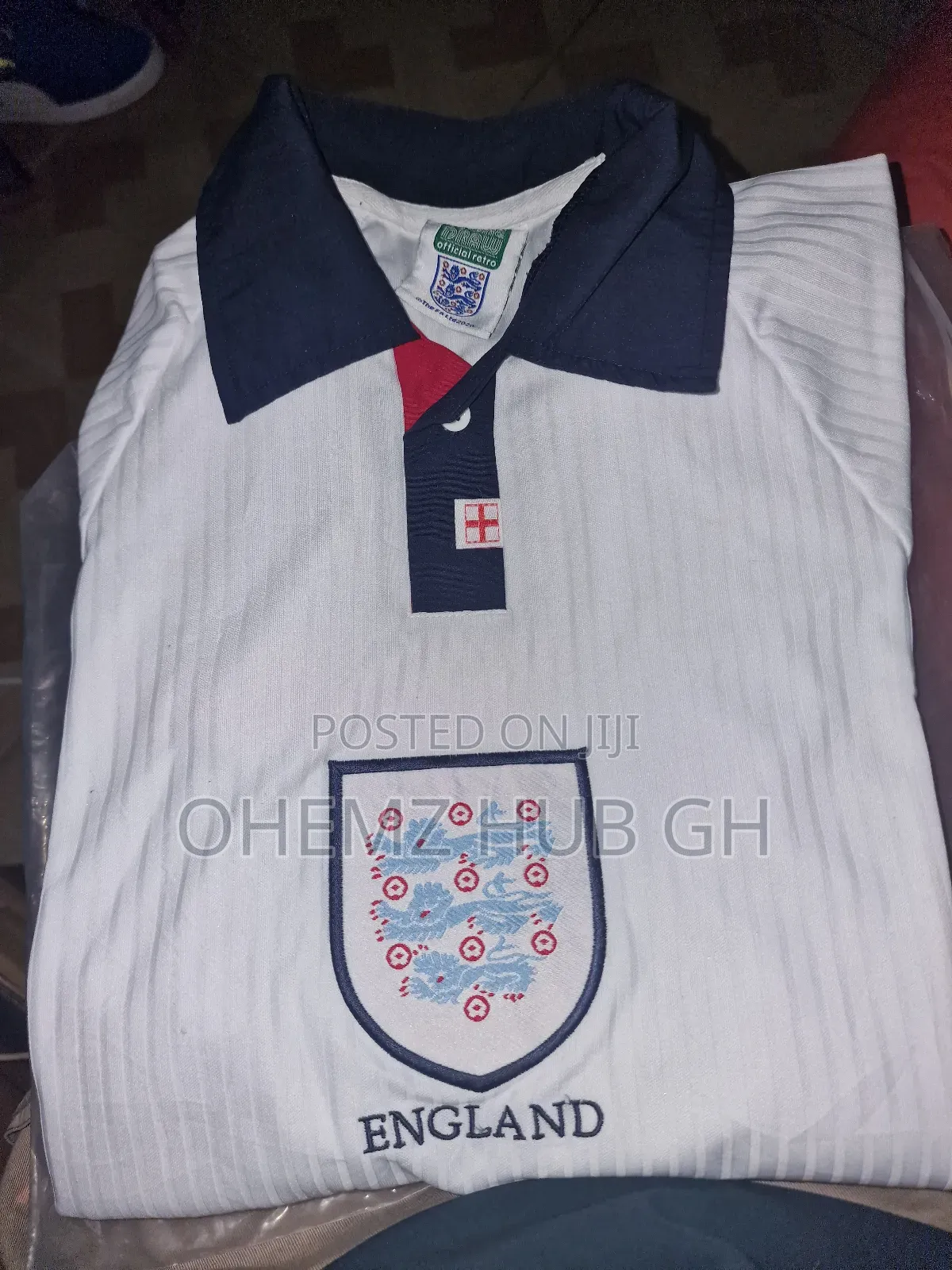 Foose England 1998 Wc Retro Jersey