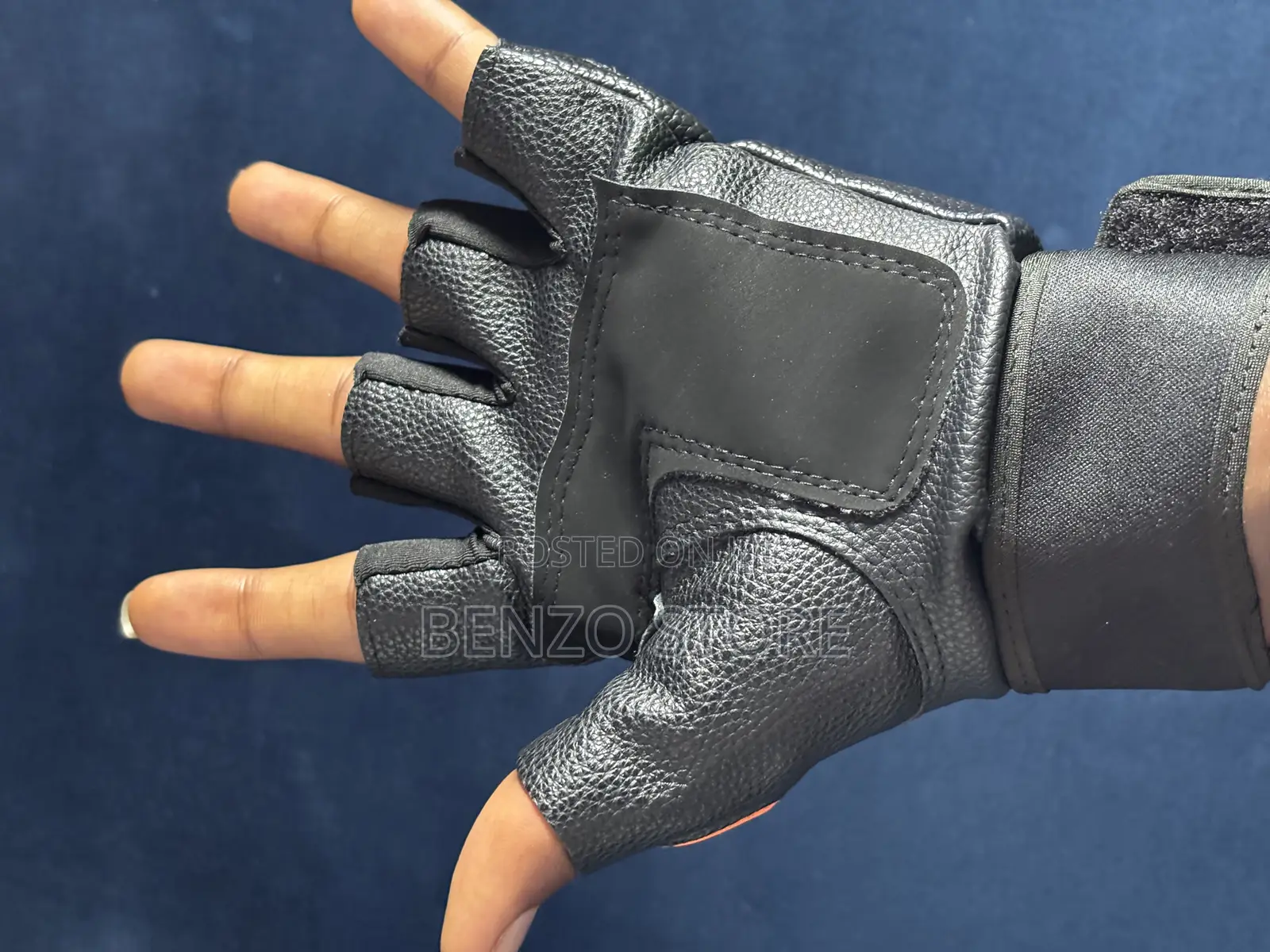 Premium Leather Gym Training Gloves