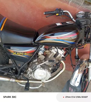 Haojue HJ125-8K 2021 Black
