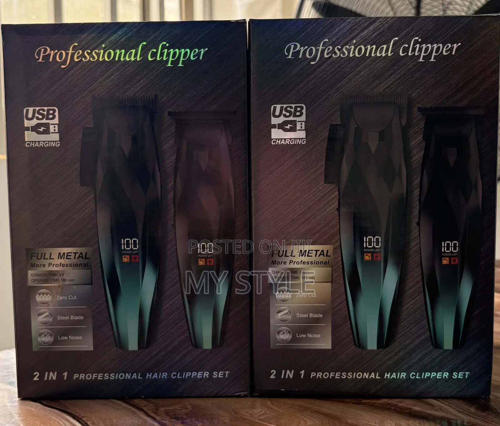 Clipper and Trimmer 2 in 1 Battery Level Indicator