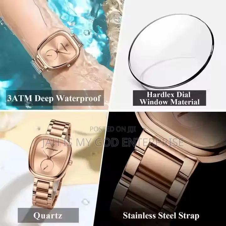 Poedagar 783 Elegant Waterproof Stainless Steel Quartz Women's Watch